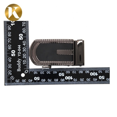Wenzhou Kml 35mm Brand Business Metal Zinc Alloy Automatic Belt Buckle