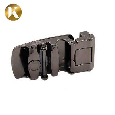 Wenzhou Kml Black business classic metal automatic belt buckle for men