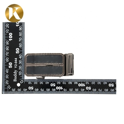 Black Surface Automatic Belt Buckles With Carving Surface Treatment