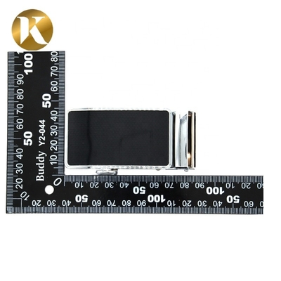 35mm Auto Lock Buckle , Durable Zinc Alloy Belt Buckle Custom Service