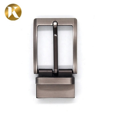 Wenzhou KML 35mm Reversible Rectangle Square Pin Zinc Alloy Belt Buckle