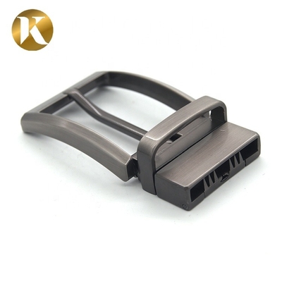 Wenzhou KML 35mm Reversible Rectangle Square Pin Zinc Alloy Belt Buckle
