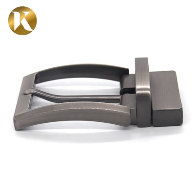 Wenzhou KML 35mm Reversible Rectangle Square Pin Zinc Alloy Belt Buckle