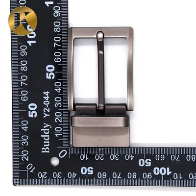 Wenzhou KML 35mm Reversible Rectangle Square Pin Zinc Alloy Belt Buckle