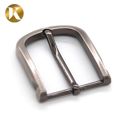 Sliver Double Pin Belt Buckle Fashion Style