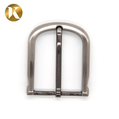 Sliver Double Pin Belt Buckle Fashion Style