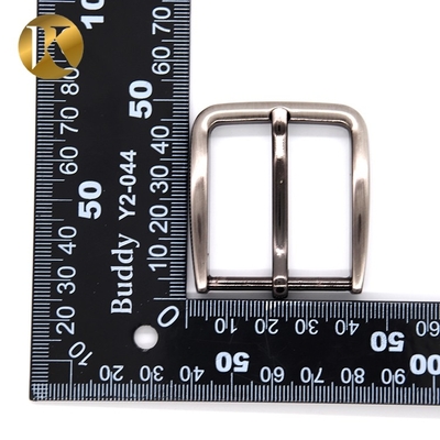 Wenzhou KML Custom fashion new design 35mm mens metal bag pin belt buckle with logo