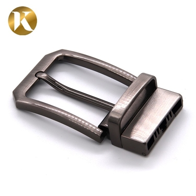 Wenzhou KML Best quality mult color simple zinc alloy reversible pin belt buckle promotion