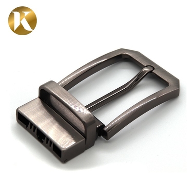 Wenzhou KML Best quality mult color simple zinc alloy reversible pin belt buckle promotion