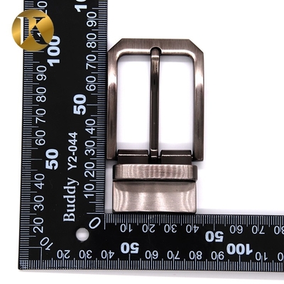 Wenzhou KML Best quality mult color simple zinc alloy reversible pin belt buckle promotion