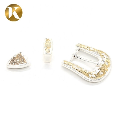 Wenzhou KML Custom Fashion Popular Shiny Zinc Alloy 2 Color Pin Belt Buckle