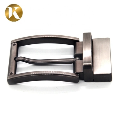 Wenzhou KML High quality men simple metal pin zinc alloy belt buckle
