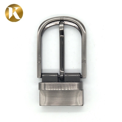 Wenzhou KML popular fashion reversible 35mm zinc alloy pin belt buckle