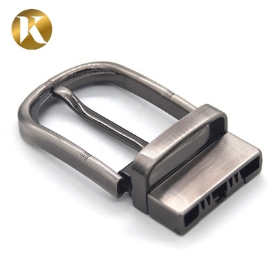 Wenzhou KML popular fashion reversible 35mm zinc alloy pin belt buckle