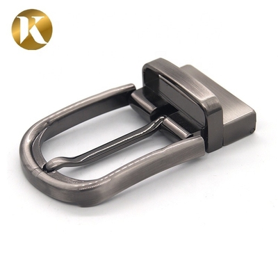 Wenzhou KML popular fashion reversible 35mm zinc alloy pin belt buckle