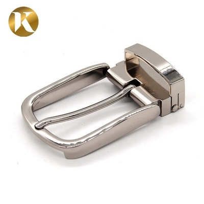 Wenzhou KML Popular style reversible metal zinc alloy pin belt buckles