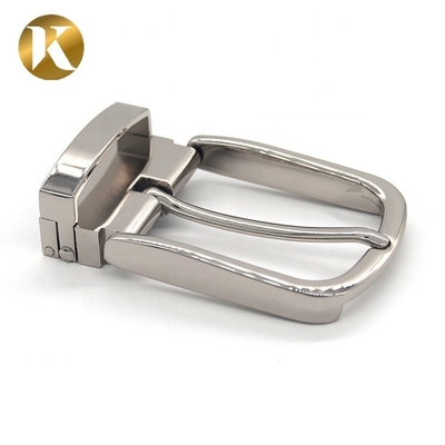 Wenzhou KML Popular style reversible metal zinc alloy pin belt buckles