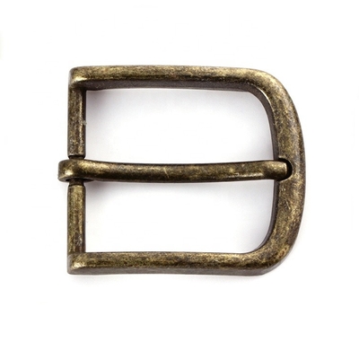 Wenzhou KML High quality custom logo 35mm galvanized metal belt buckle