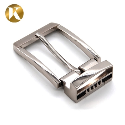 Smooth Surface 35mm Pin Belt Buckles Widely Used For Unisex Bag / Belt