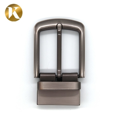 35mm Black Belt Buckles , Durable Zinc Alloy Thick Belt Buckle