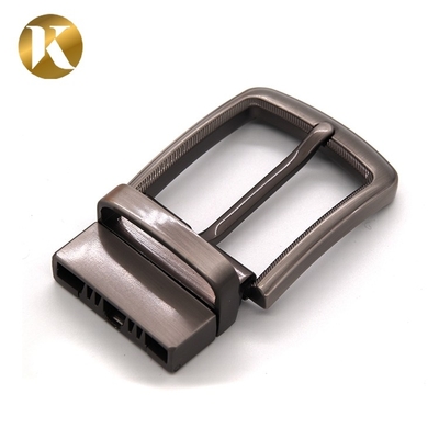 35mm Black Belt Buckles , Durable Zinc Alloy Thick Belt Buckle
