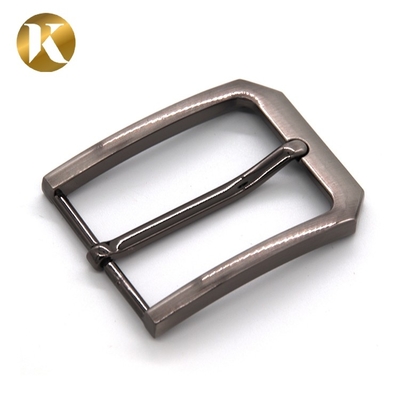 Men Metal 35mm Pin Belt Buckles With Handwork + Machinery Technics