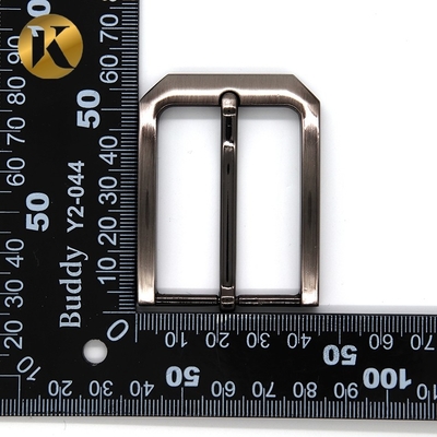 Men Metal 35mm Pin Belt Buckles With Handwork + Machinery Technics