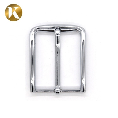 New Design Silver Belt Buckle , Popular 35mm Mens Square Belt Buckle