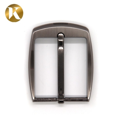 Fashion Silver 35mm Pin Belt Buckles Zinc Alloy With Long Using Time