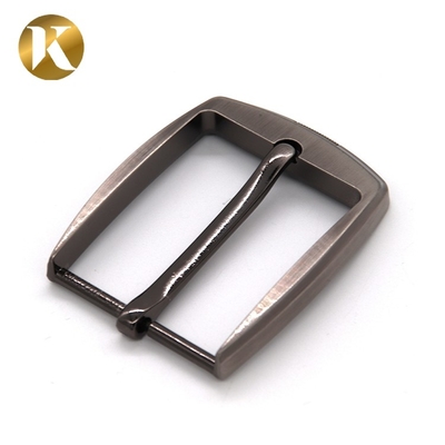 Fashion Silver 35mm Pin Belt Buckles Zinc Alloy With Long Using Time