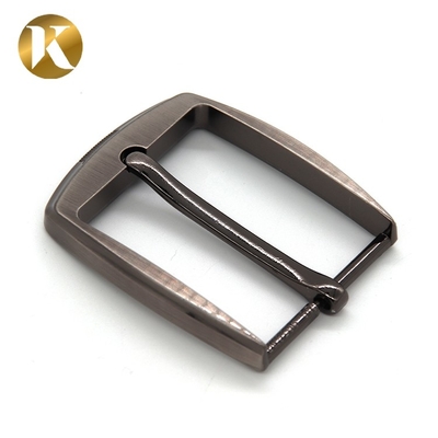 Fashion Silver 35mm Pin Belt Buckles Zinc Alloy With Long Using Time