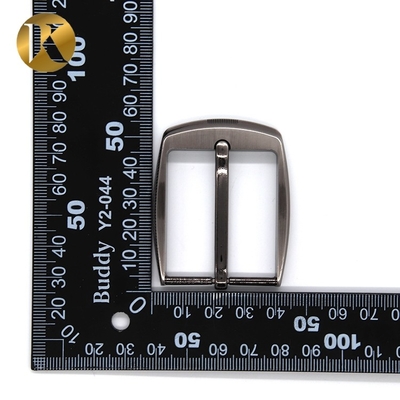 Fashion Silver 35mm Pin Belt Buckles Zinc Alloy With Long Using Time