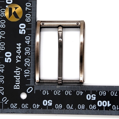 35mm Square Belt Buckle Zinc Alloy Material With Smooth Surface