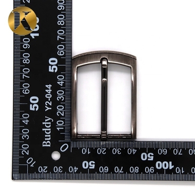 35mm Smooth Surface Plate Belt Buckles Zinc Alloy Material For Belt / Bag
