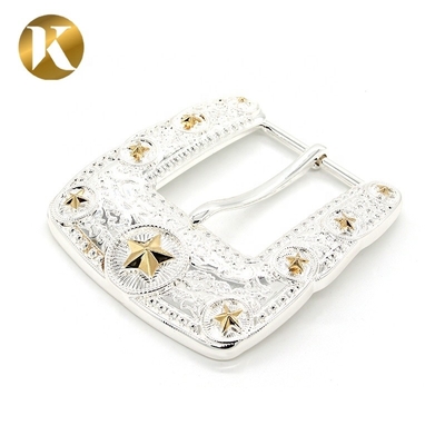 Thick Retro Logo Cool Belt Buckles Zinc Alloy Material