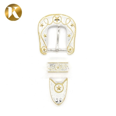 Zinc Alloy Double Pin Belt Buckle 40mm Inner Size With Long Using life