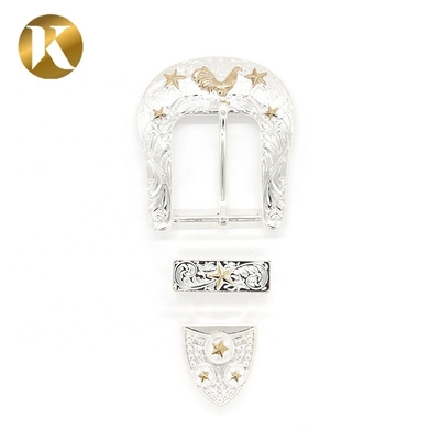 Promotion Custom Logo Plate Belt Buckles With 3D Surface Treatment