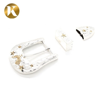 Promotion Custom Logo Plate Belt Buckles With 3D Surface Treatment
