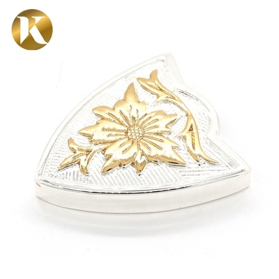 Popular 2 Color Decorative Belt Buckle Metal Durable Zinc Alloy Material