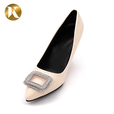 Customized Charming Crystal Decorative Shoe Clips And Charms 60*45mm