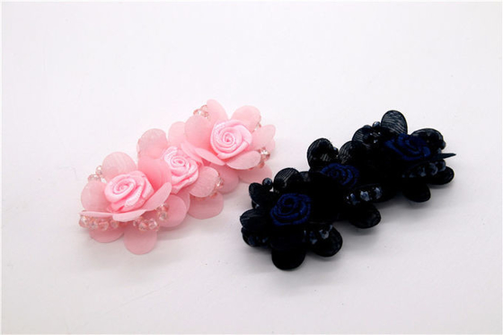 Custom New Fashion Shoe Crystals Decorations 60*60mm For Headwear / Clothes